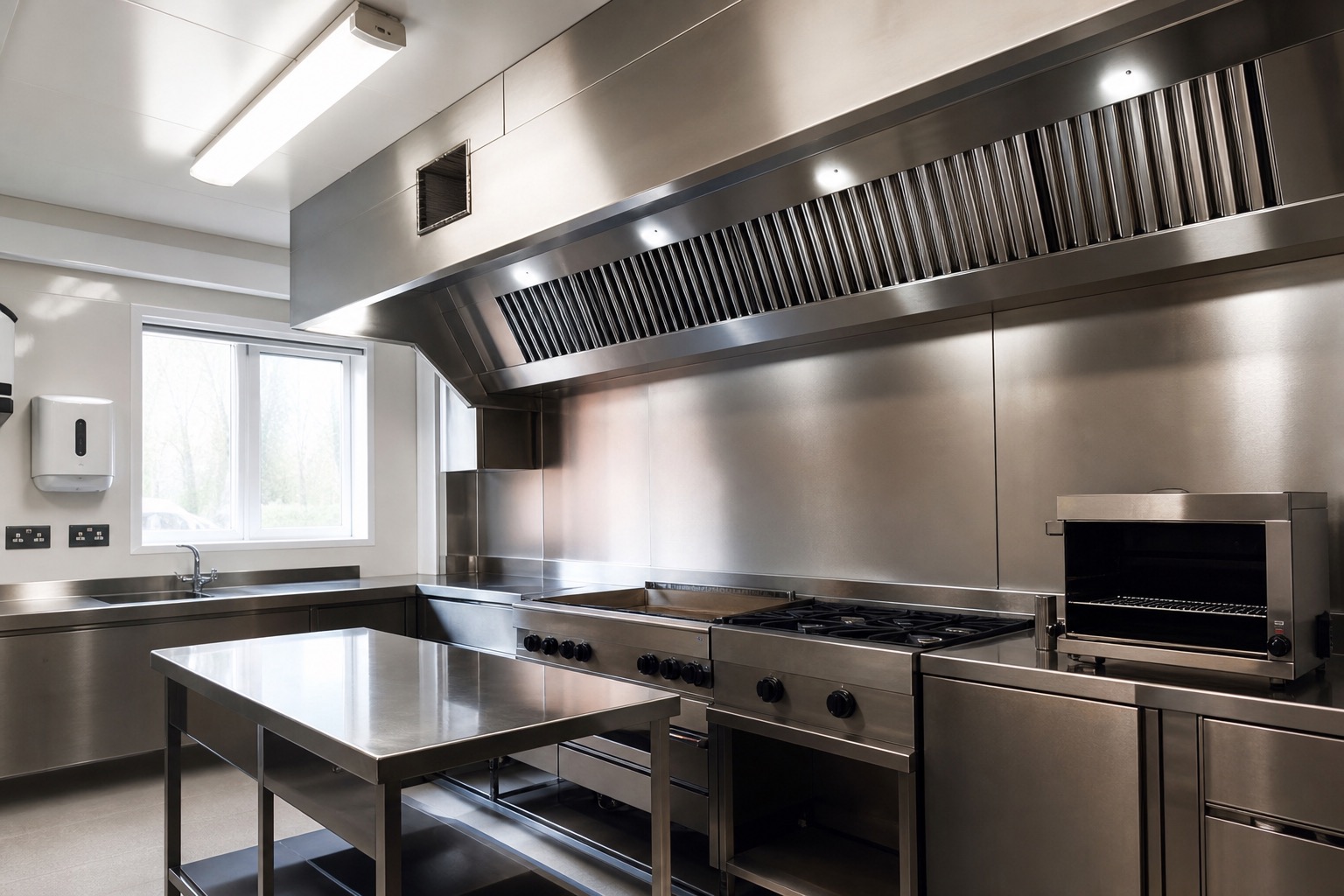 Kitchen extract cleaning in Ingoldmells