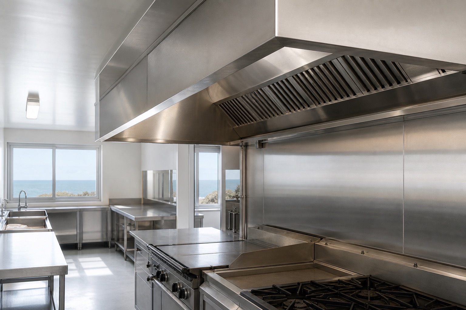 Kitchen extract cleaning in Lincolnshire Coast