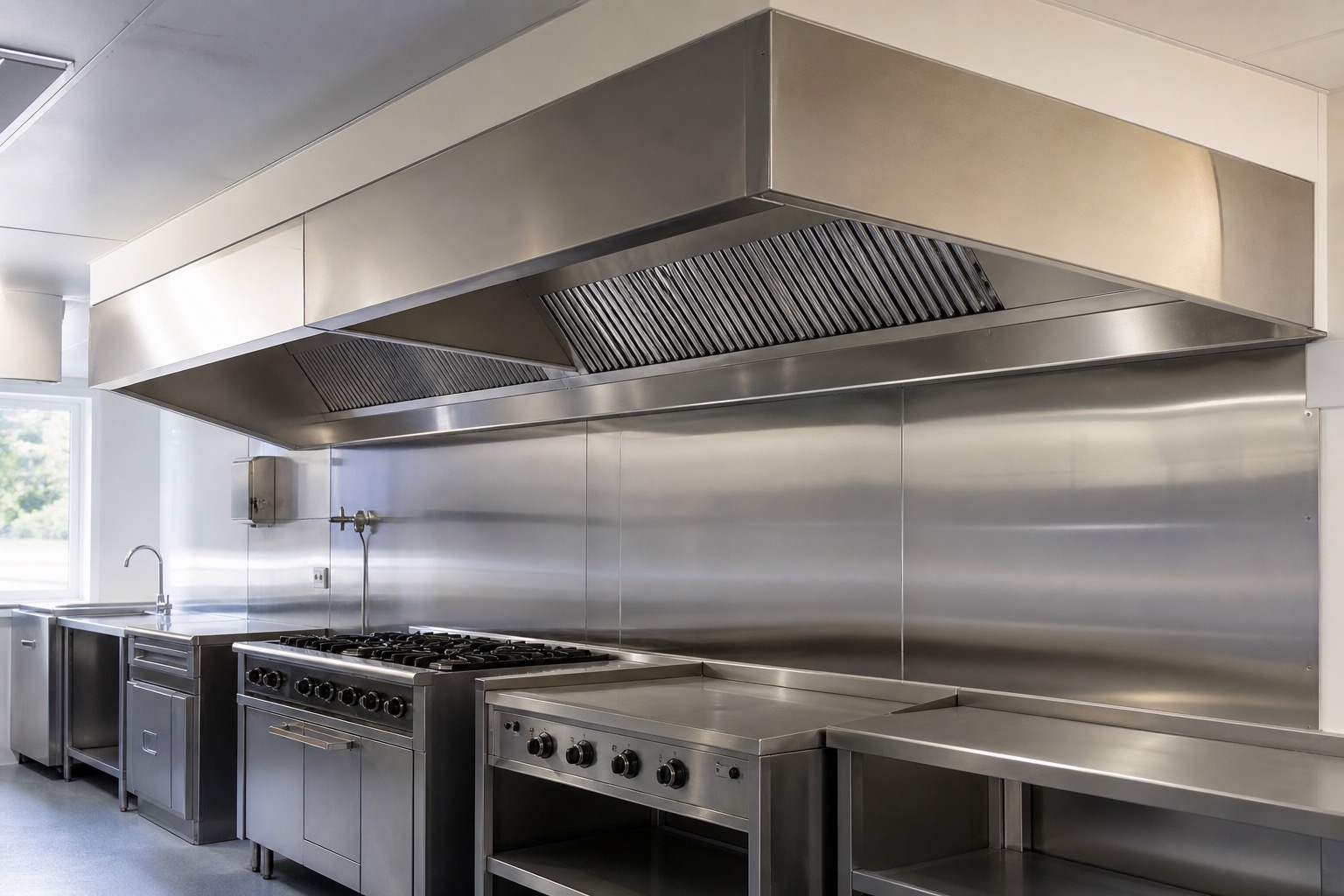 Holiday park kitchen extract hygiene on the Lincolnshire coast