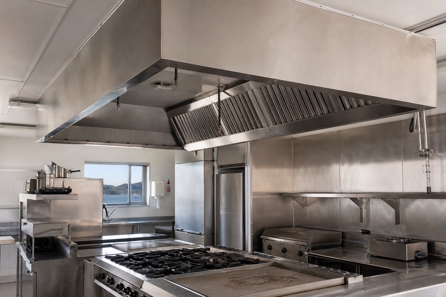 Holiday Park Kitchen Extract — coastal Lincolnshire